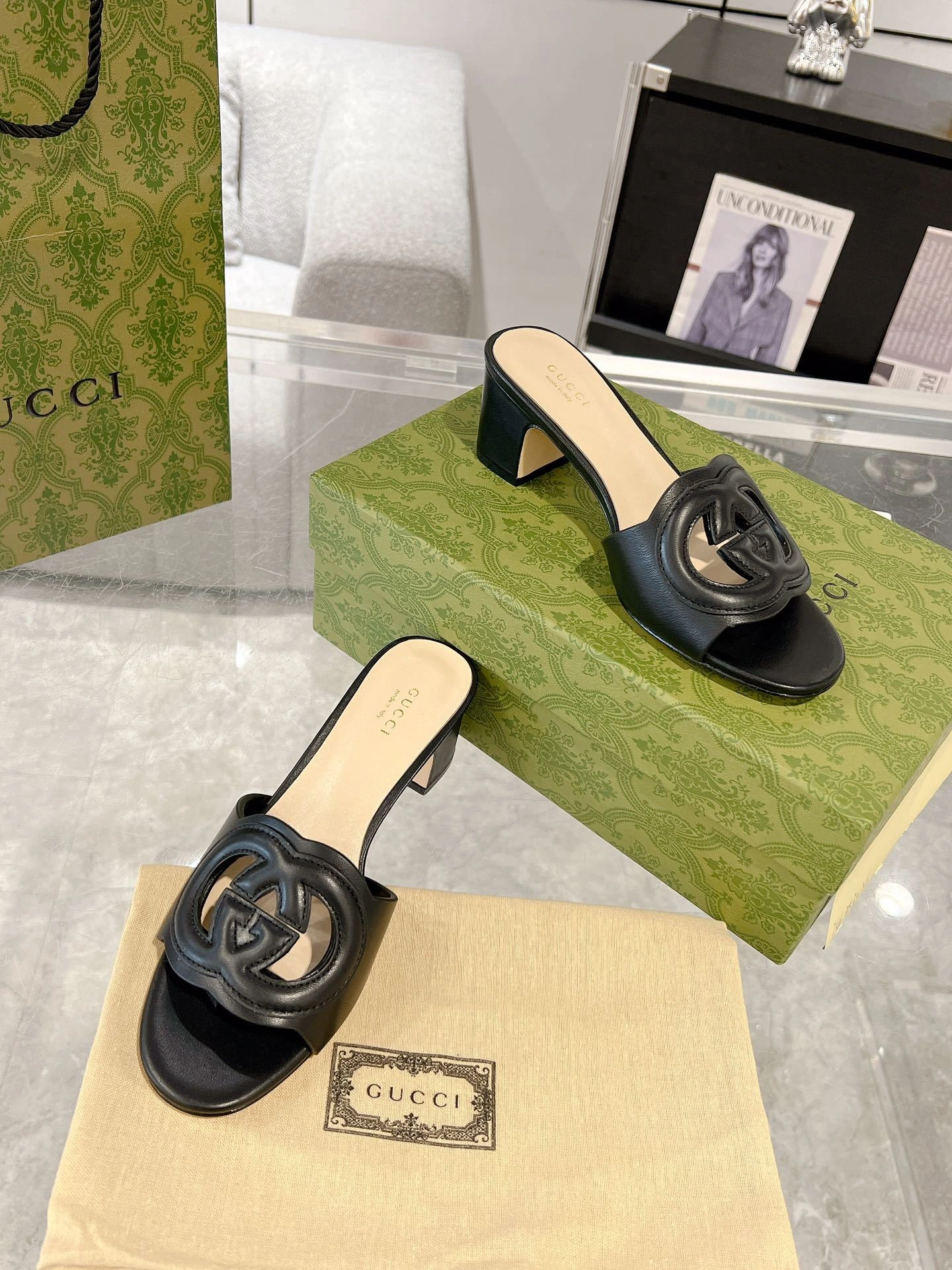 COCO-- 6u33i 782413 AAAZG 1000 sheepskin Heel height：5.5CM item:E-X032D0227